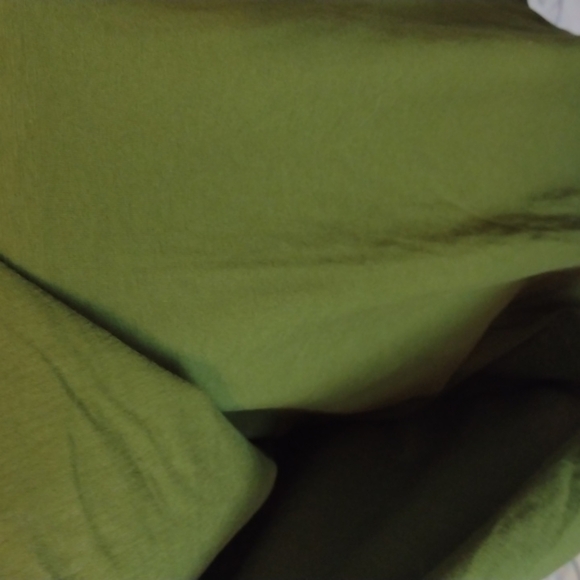 J. CREW green attached wrap dress tank size small - Picture 2 of 6